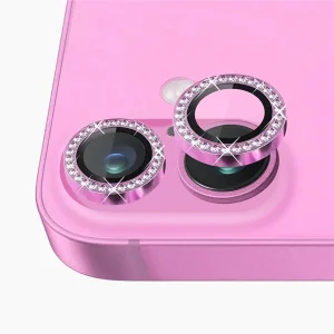 iPhone 16 Plus Camera Lens Protector - Pink Diamond