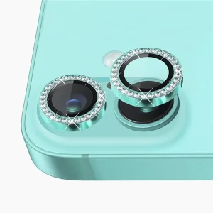iPhone 16 Camera Lens Protector - Green Diamond