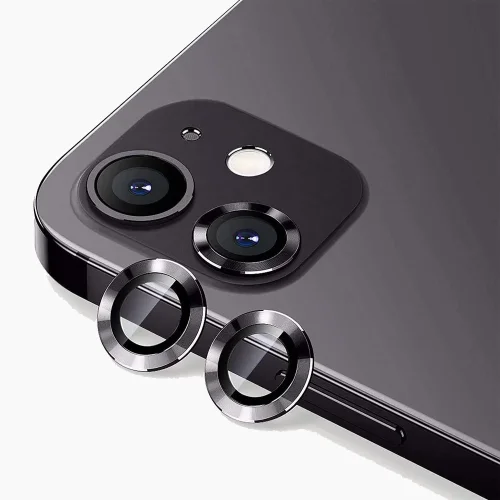 iPhone 12 Camera Lens Protector - Black