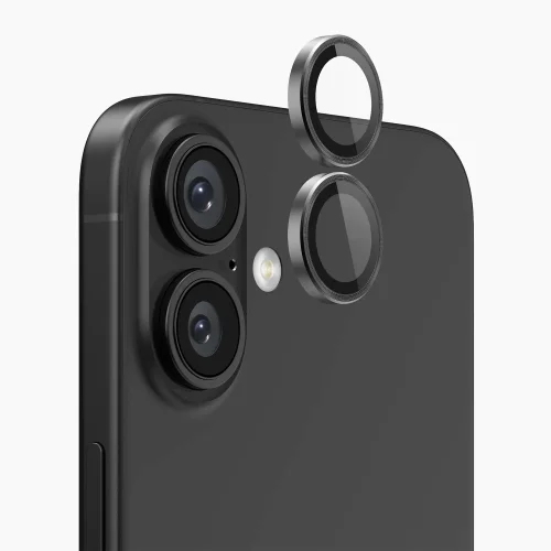 iPhone 16 Camera Lens Protector - Black