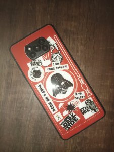 Just received my poco x3 pro star Wars cover. The delivery was good the package was secured perfectly and there was no scope of damage. The cover looks great and the in hand feel of the cover is very great. Also the cover makes the phone look very premium