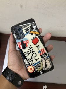 the product is as it looks and is of good quality. 
it fits really well except for the lenses of back camera, and the white background on the cover was more yellowish than expected. 
other than that good product