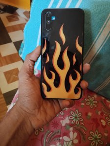 It looks glassy, my brother likes it very much. I received the product within five days. Which is worth the waiting time.