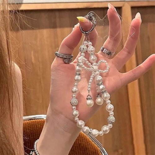 Pearl Whimsy Phone Charm
