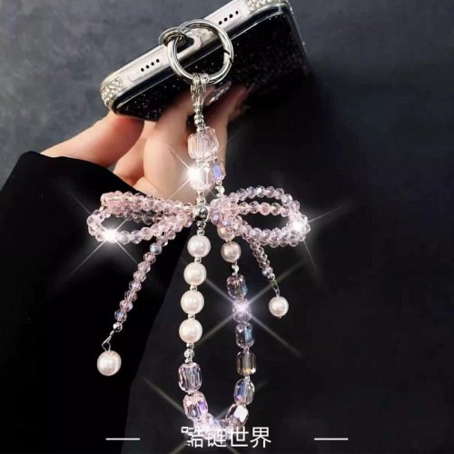 Pearl Blossom Phone Charm