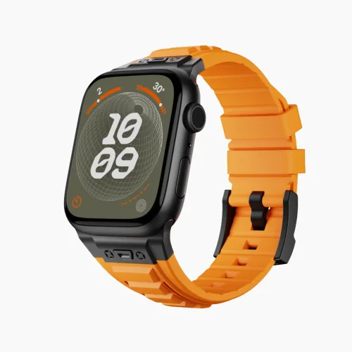 Rugged Armor Pro Apple Watch Band - Orange (42/44/45/46/49/Series10)