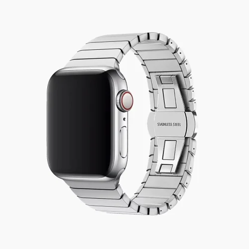 Titanium Apple Watch Band - Silver (42/44/45/46/49/Series10)