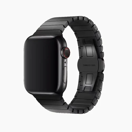 Titanium Apple Watch Band - Black (42/44/45/46/49/Series10)