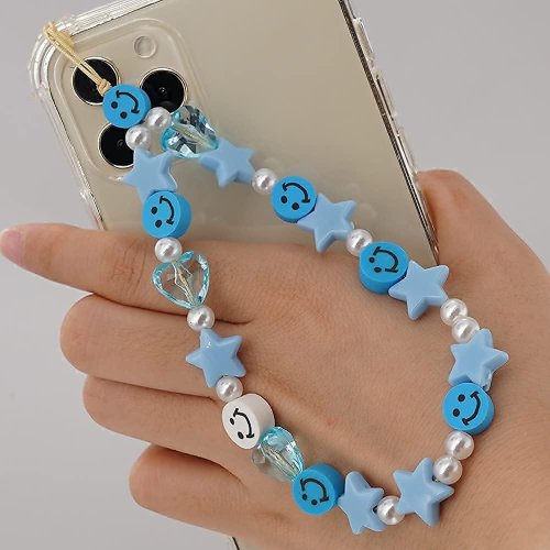 Blue Stars Phone Charm
