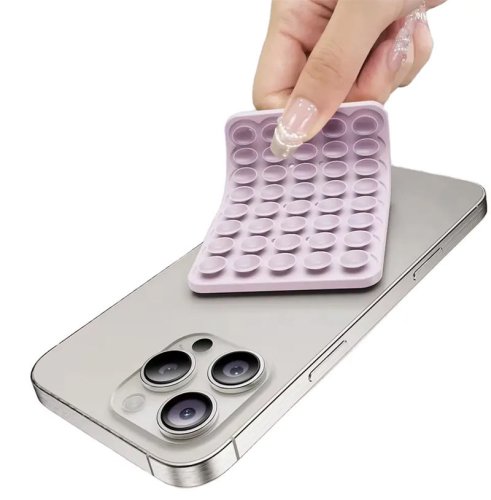 Silicone Suction Sticky Grip Phone Case Holder