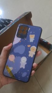 The back cover is of good quality and fits my phone perfectly. It feels sturdy in hand, provides decent protection against scratches and minor drops, and the design looks cute without being bulky.But the only thing it is not the violet purple colour as u see n the image its like a blueish faded colour.