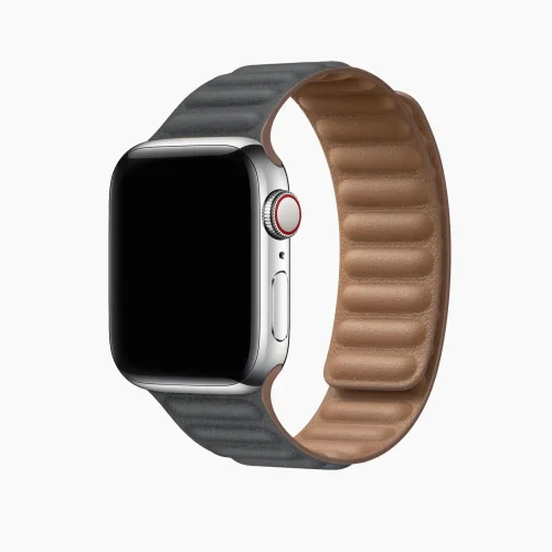 Dark Taupe Poppy Magnetic Apple WatchBand - Gray (42/44/45/46/49/Series10)