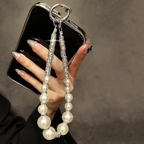 Glamour Pearl Mobile Phone Charm