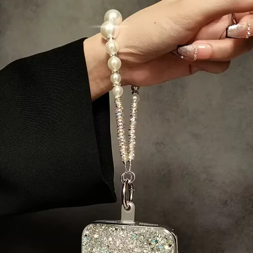 Glamour Pearl Mobile Phone Charm