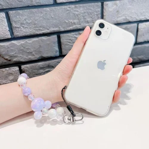 Mouse Beaded Phone Charm