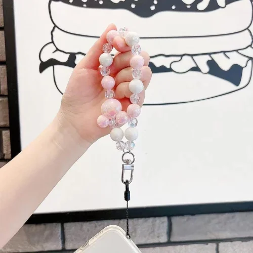 Mouse Beaded Phone Charm