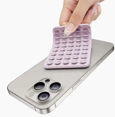 Silicone Suction Sticky Grip Phone Case Holder