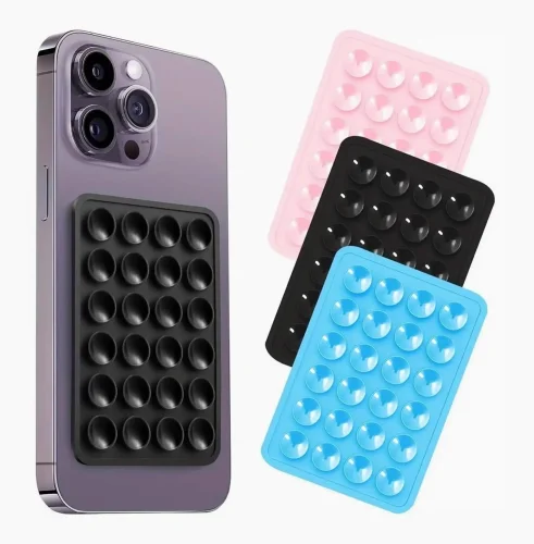 Silicone Suction Sticky Grip Phone Case Holder