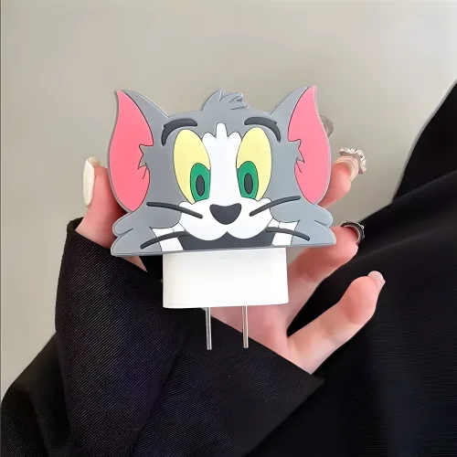 Tom Charger Cover With Spiral Cable Protectors Sleeve