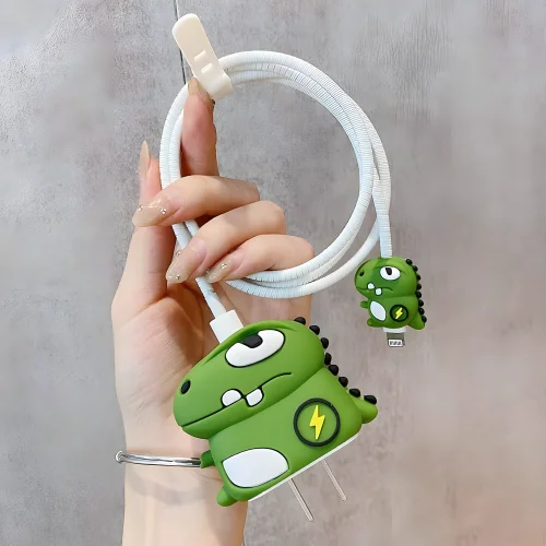 Mini Dragon Charger Cover With Spiral Cable Protectors Sleeve