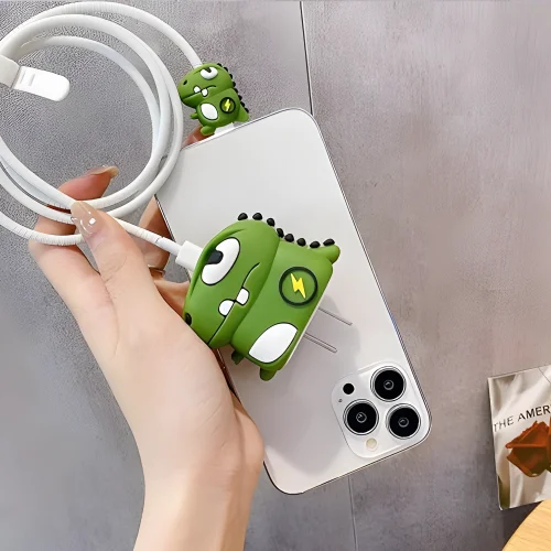 Mini Dragon Charger Cover With Spiral Cable Protectors Sleeve