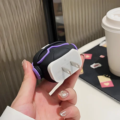 Hip Hop Charger Cover With Spiral Cable Protectors Sleeve