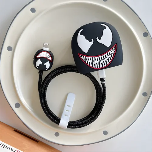 Venom Charger Cover With Spiral Cable Protectors Sleeve