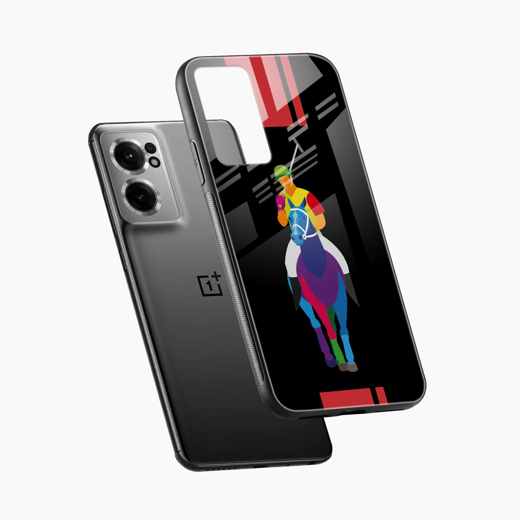 Multicolor Sant Barbara Polo Black OnePlus Nord CE 2 Back Cover