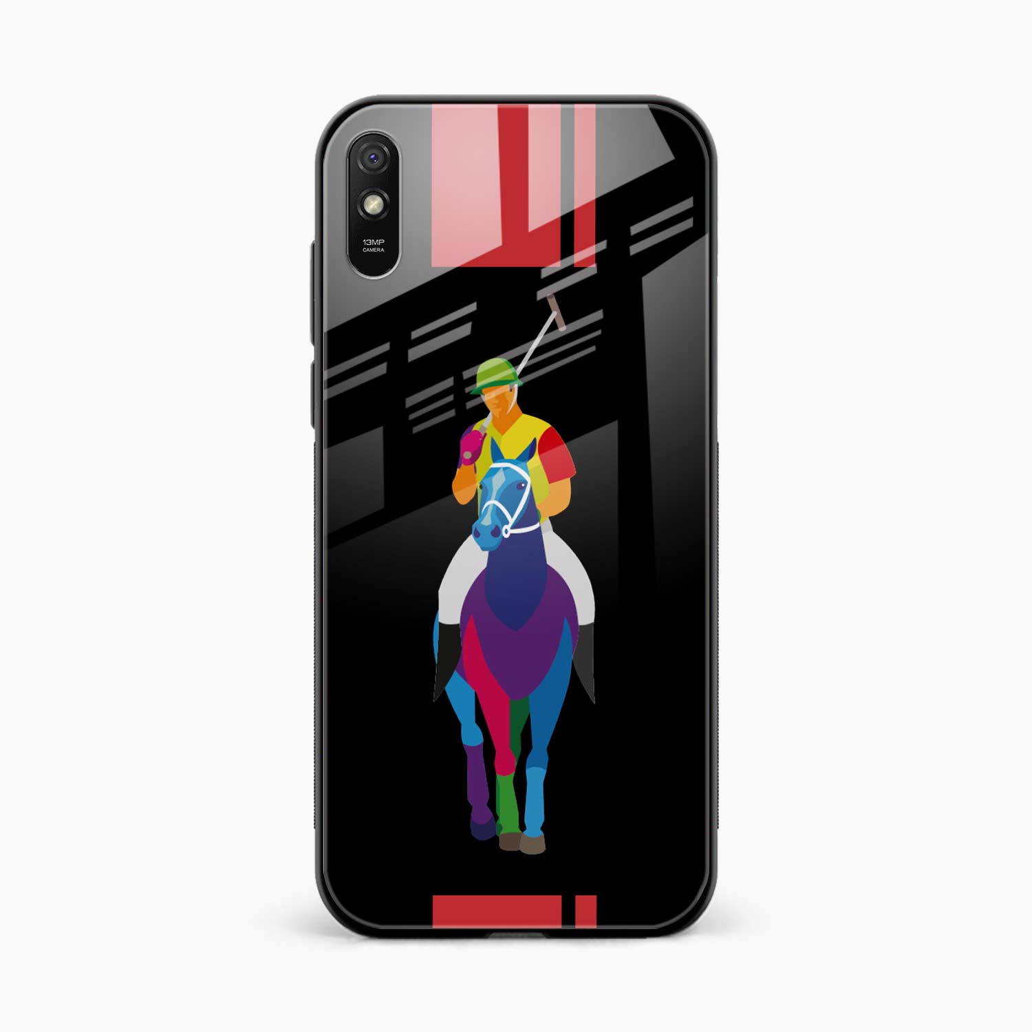 Multicolor Sant Barbara Polo Black Redmi 9i Sport Back Cover