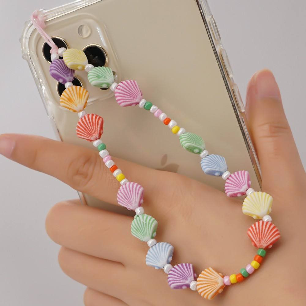 Sea Beads Phone Charm Lanyard Strap